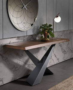 lampe de table / contemporaine / en métal / en verre