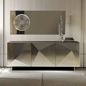 miroir mural / contemporain / rectangulaire