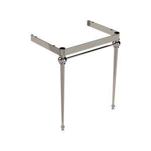 console pour lavabo en acier inoxydable