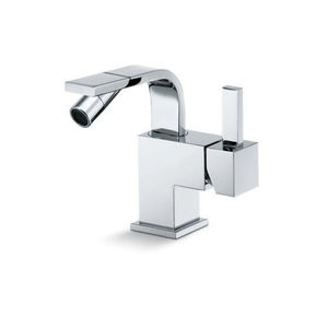 mitigeur pour bidet / en métal / 1 trou / à bec orientable
