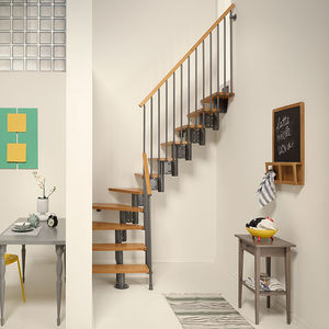 escalier quart tournant