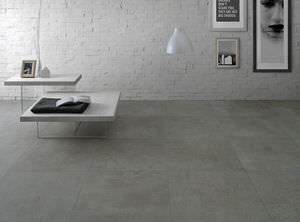 carrelage de salle de bain / de sol / en grès cérame / à motif géométrique