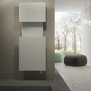 radiateur à eau chaude / en métal / contemporain / de salle de bain