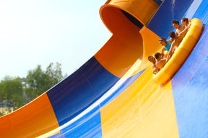 toboggan tournant