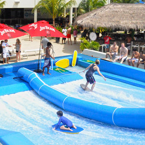 flowrider pour parc aquatique