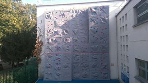 mur d'escalade fixe