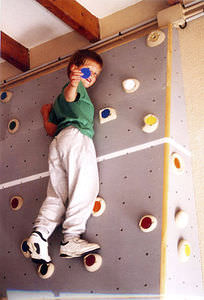 mur d'escalade fixe