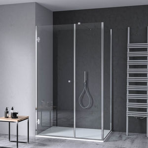 cabine de douche en inox