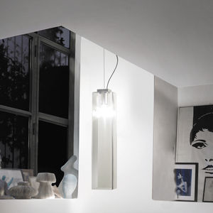 suspension / contemporaine / en verre soufflé / dimmable
