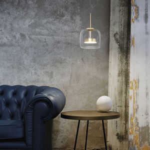 suspension / contemporaine / en verre soufflé / à incandescence