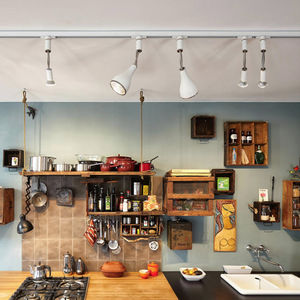 spot de plafond / à LED / halogène / fluocompact