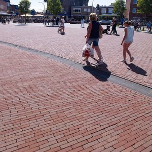 pavé de terre cuite