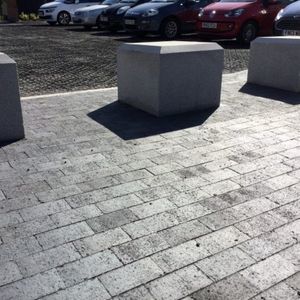 pavé de terre cuite