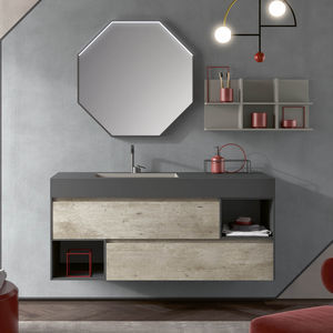 meuble vasque suspendu