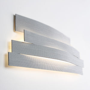 applique murale contemporaine / en inox / à LED / linéaire