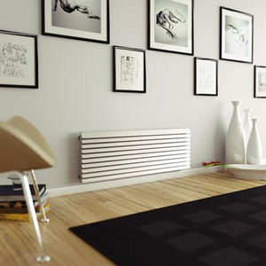radiateur à eau chaude / en inox / contemporain / mural