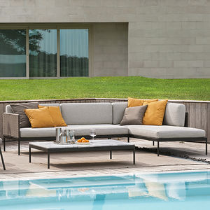canapé modulable / contemporain / de jardin / en Batyline®