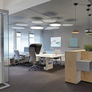 panneau d'absorption acoustique pour faux-plafond