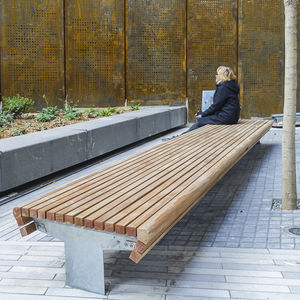 banc public contemporain