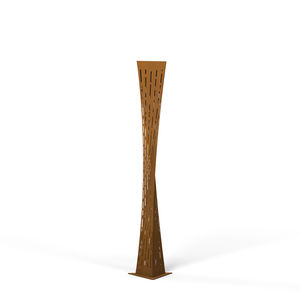 colonne en acier corten