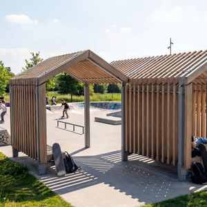 gazebo en acier corten 1