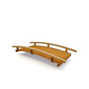 pont en bois de feuillus 1