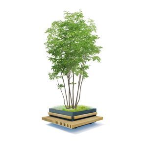 jardinière en plastique recyclé 1