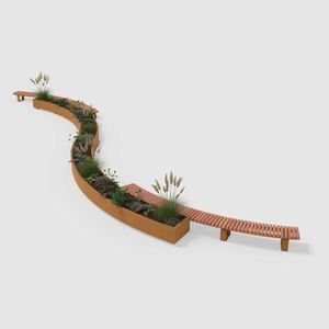 jardinière en acier 1