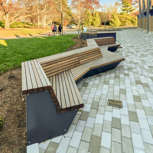 banc public contemporain