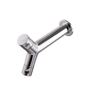 mitigeur pour vasque / encastrable / en métal chromé / 1 trou