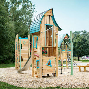 structure de jeu pour aire de jeux