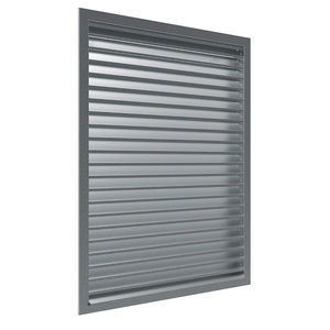 grille de ventilation en acier galvanisé / en inox / rectangulaire / pour le soufflage et la reprise d'air
