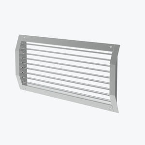 grille de ventilation en acier galvanisé