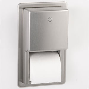 distributeur de papier toilette encastrable