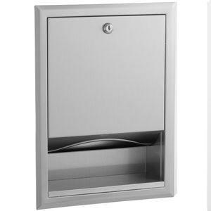 distributeur d'essuie-mains encastrable