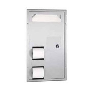 distributeur de papier toilette encastrable