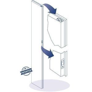 bouton poussoir de déverrouillage