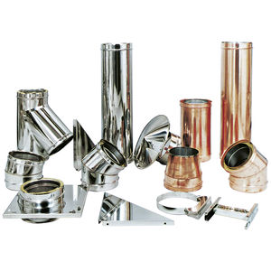 conduit de fumée en inox / en cuivre / système complet