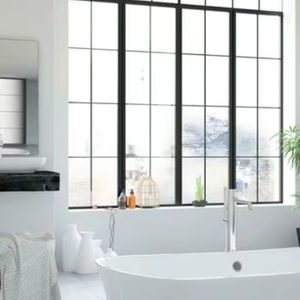 miroir de salle de bain mural