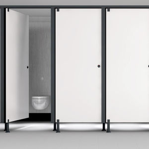 cabine sanitaire en HPL 1