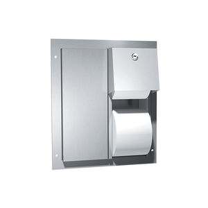 distributeur de papier toilette encastrable