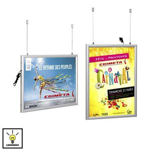 panneau d'affichage suspendu