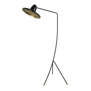 lampe sur pied / contemporaine / en métal / trépied