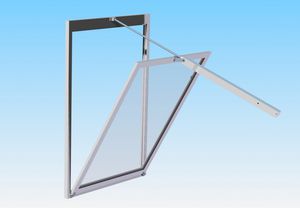 trappe de désenfumage aluminium