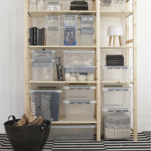boîte de rangement en plastique