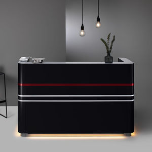 banque d'accueil en aluminium