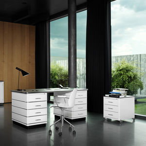 caisson de bureau en linoléum 1