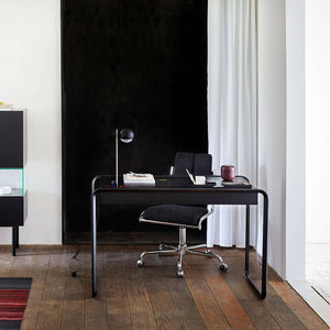 bureau en chêne / en plaqué bois / en noyer / contemporain
