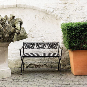 banc de jardin classique