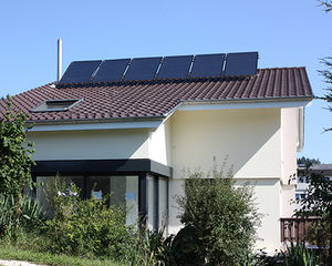 panneau solaire thermique plan